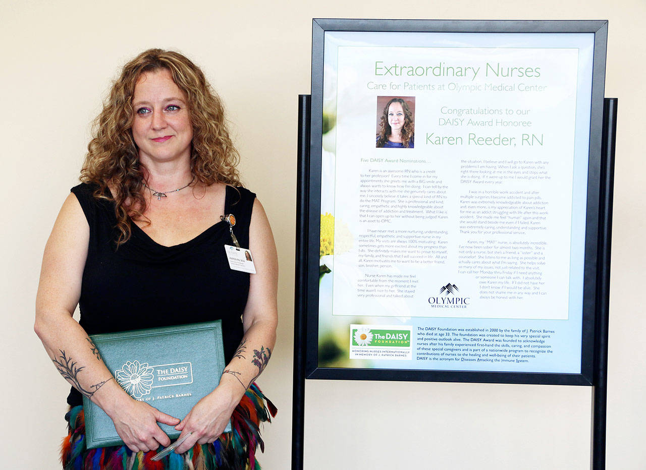 Olympic Medical Center registered nurse receives DAISY award