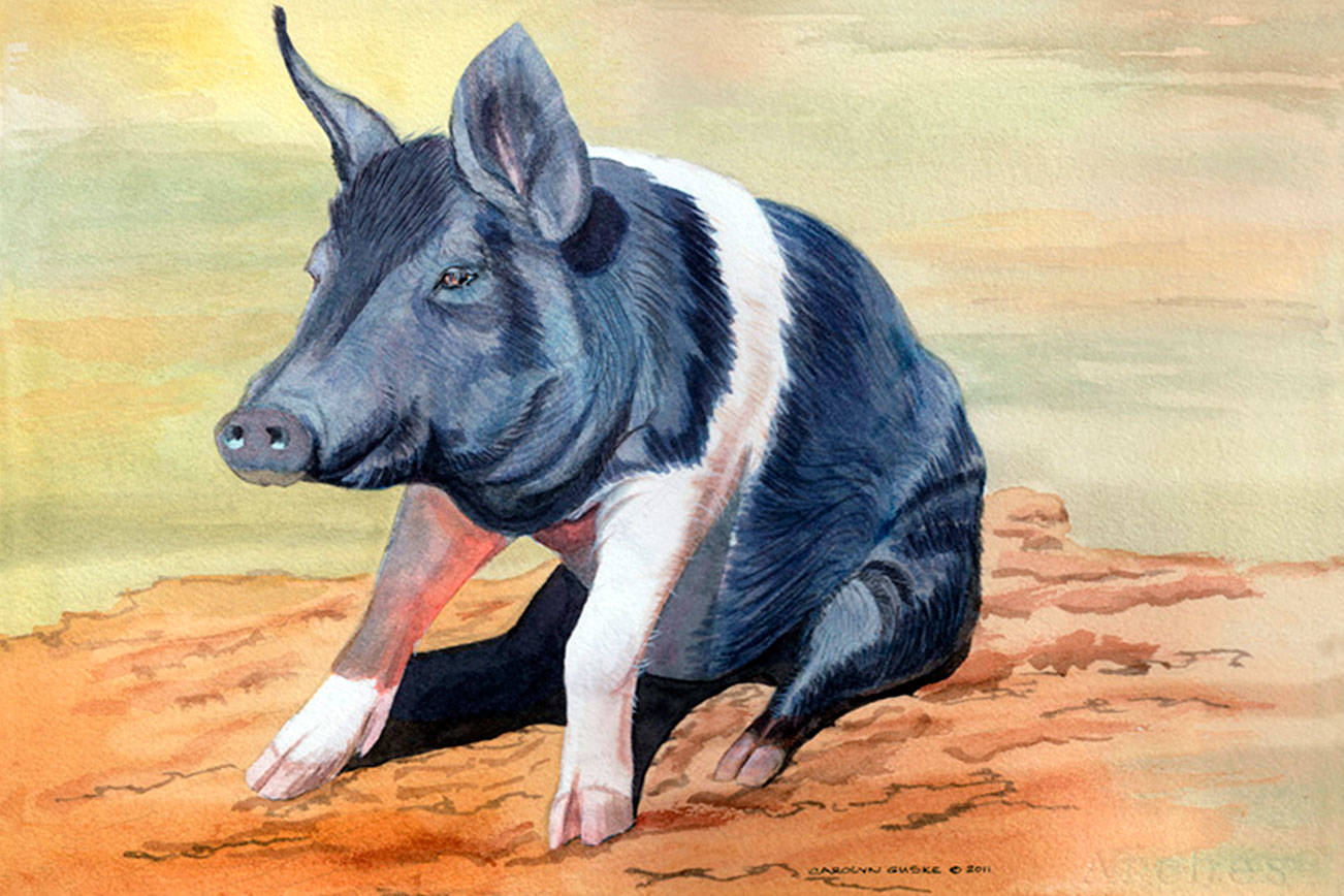 Watercolors, photography, yarn art featured during Second Saturday