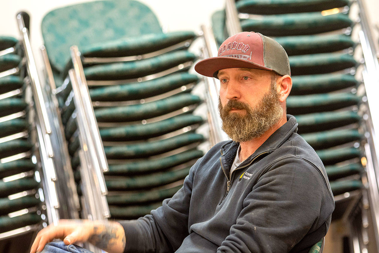 Mike Gilstrap won the race for Forks City Council Position 5. (Jesse Major/Peninsula Daily News)