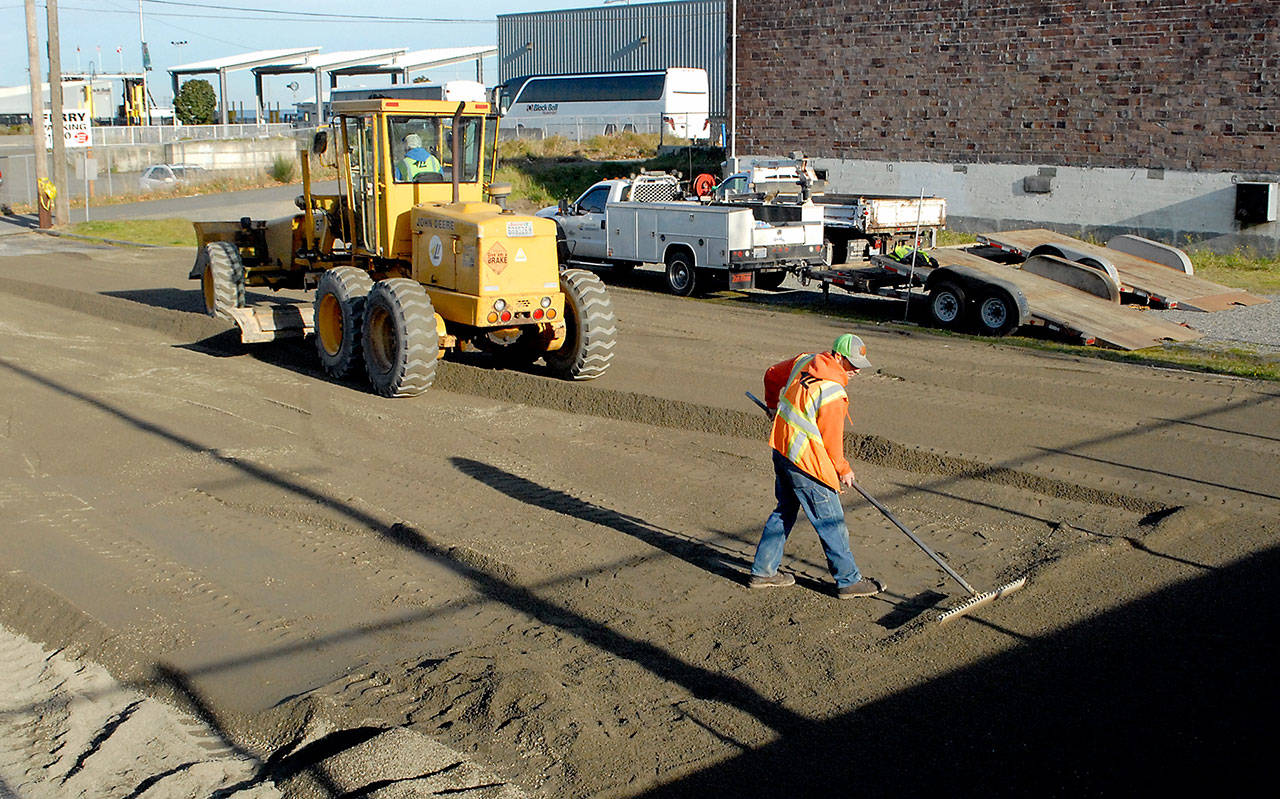 Winter Ice Village preparations underway in Port Angeles