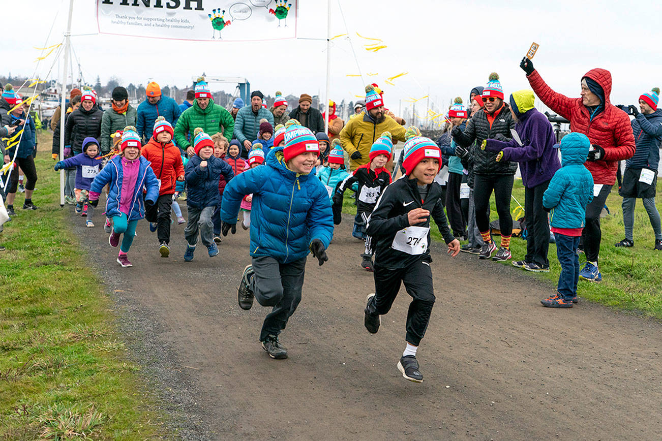 Junior trotters in Port Townsend