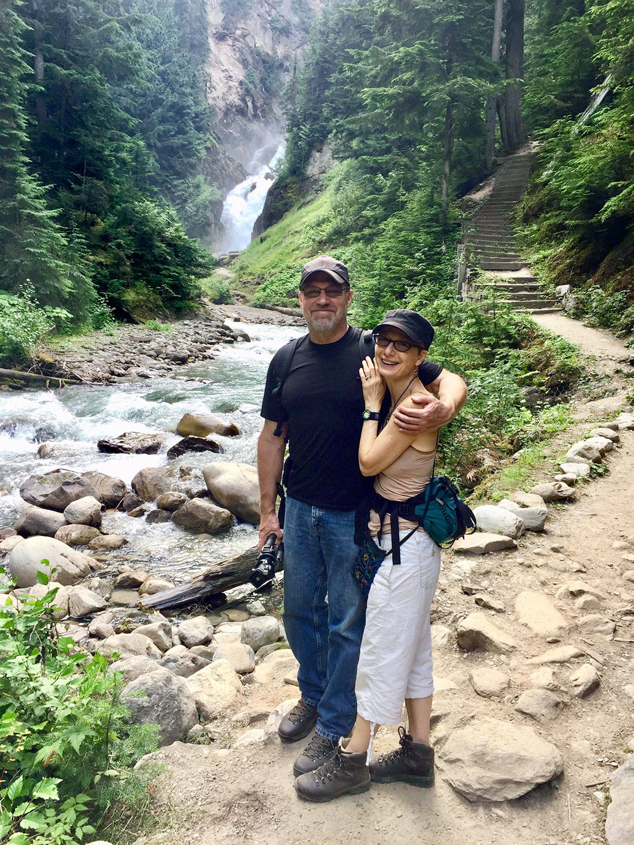 Keith and Jane Hall Lazelle fuel their photography business — and their spirits — with frequent hikes in the wilderness. (photo courtesy of Lazelle Nature Photography)