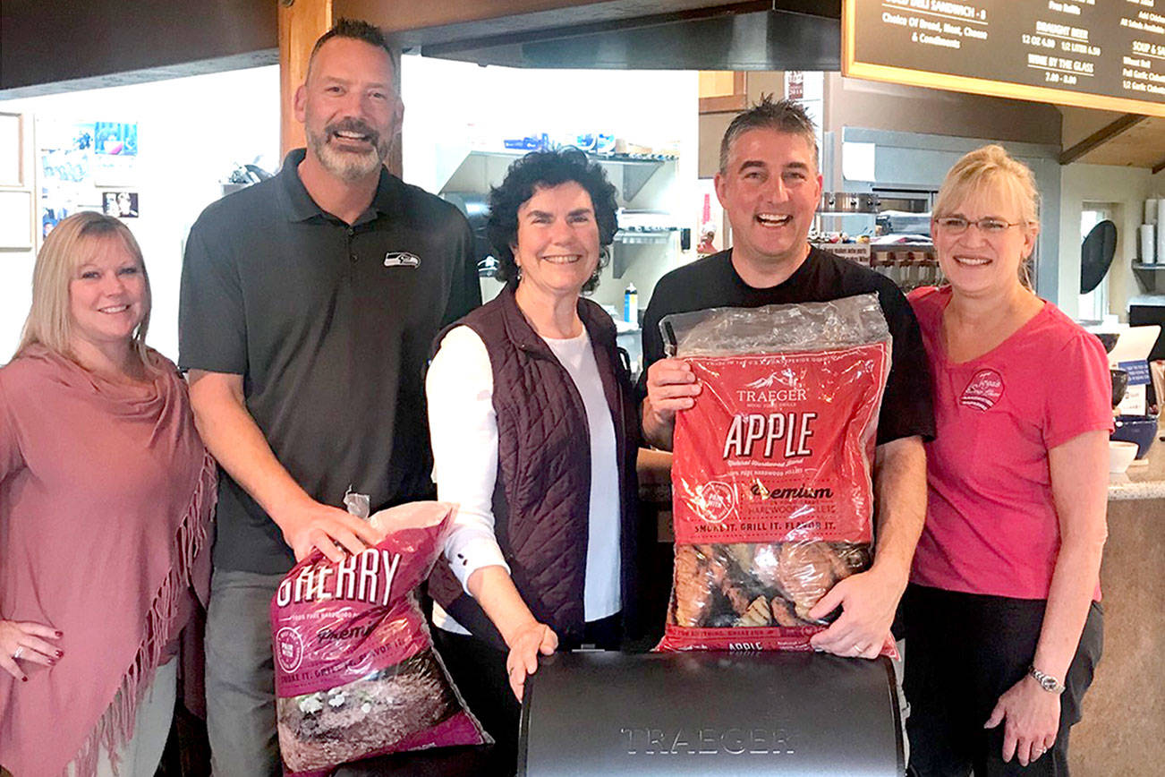 Port Angeles woman wins Traeger grill at Oktoberfest Brat Party