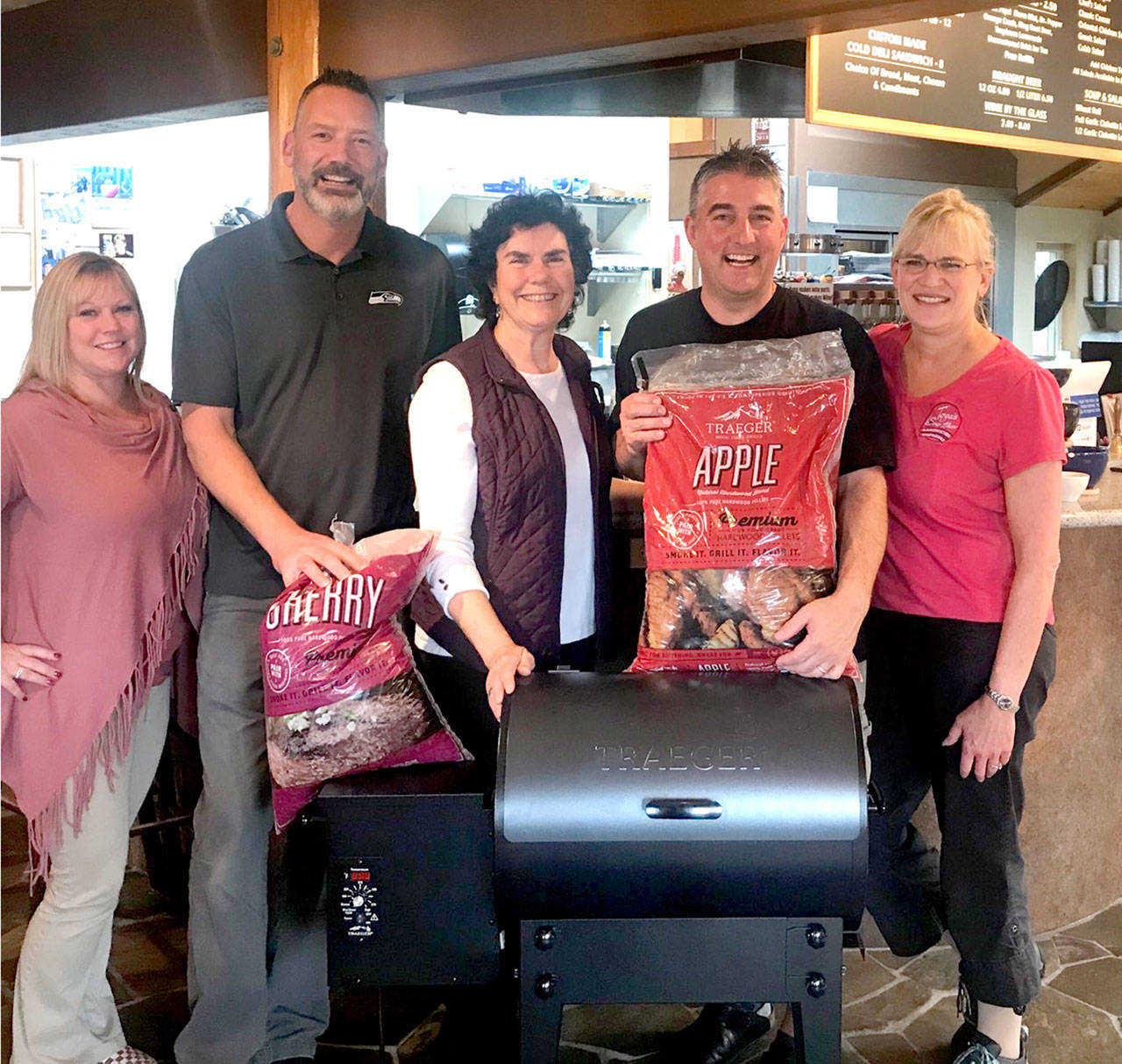 Port Angeles woman wins Traeger grill at Oktoberfest Brat Party