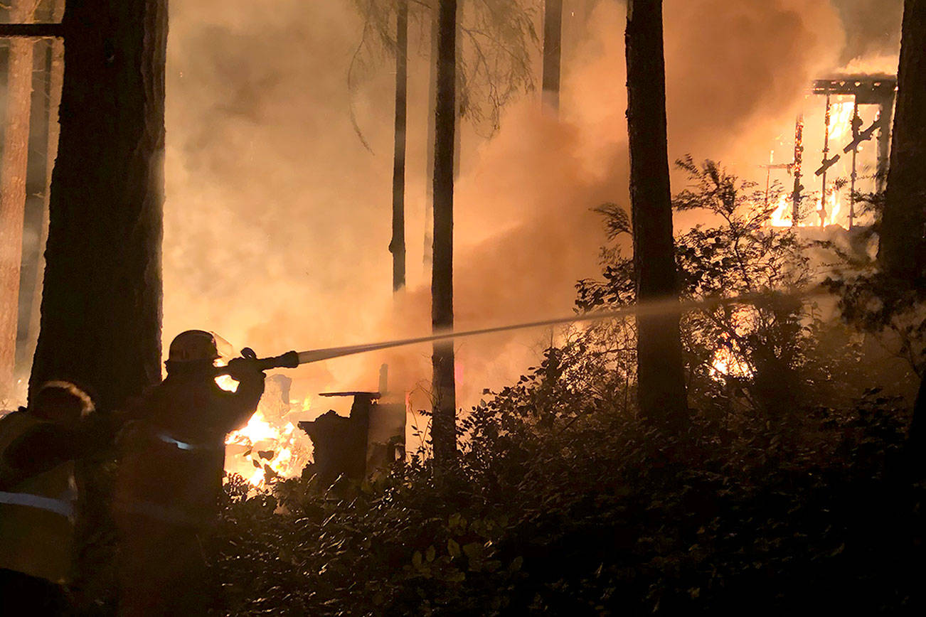 Fire crews save house in Coyle