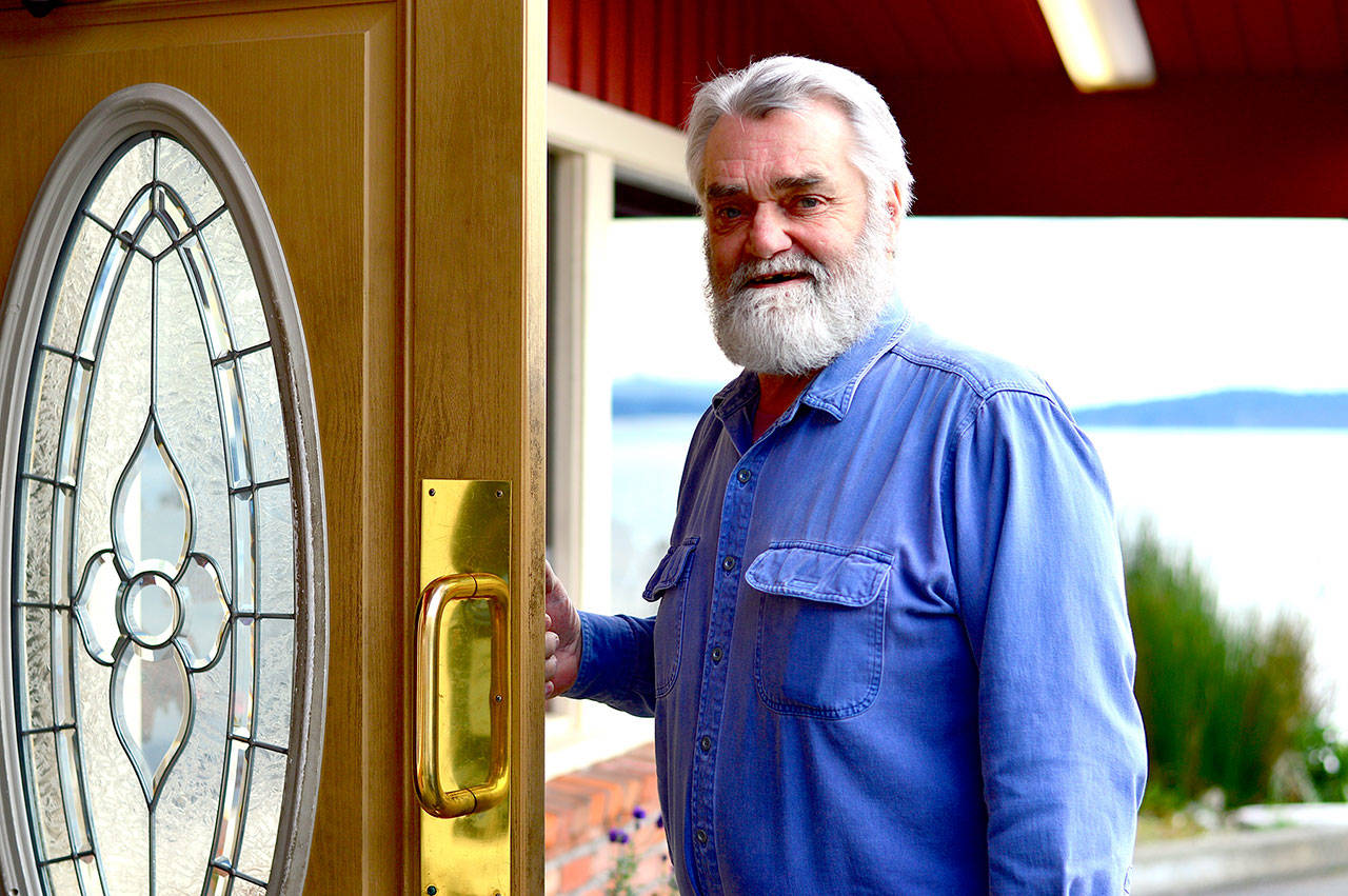 Jerry Brush recently got safe transportation back, thanks to a Peninsula Home Fund grant of exactly the right amount to fix his car. (Diane Urbani de la Paz /for Peninsula Daily News)