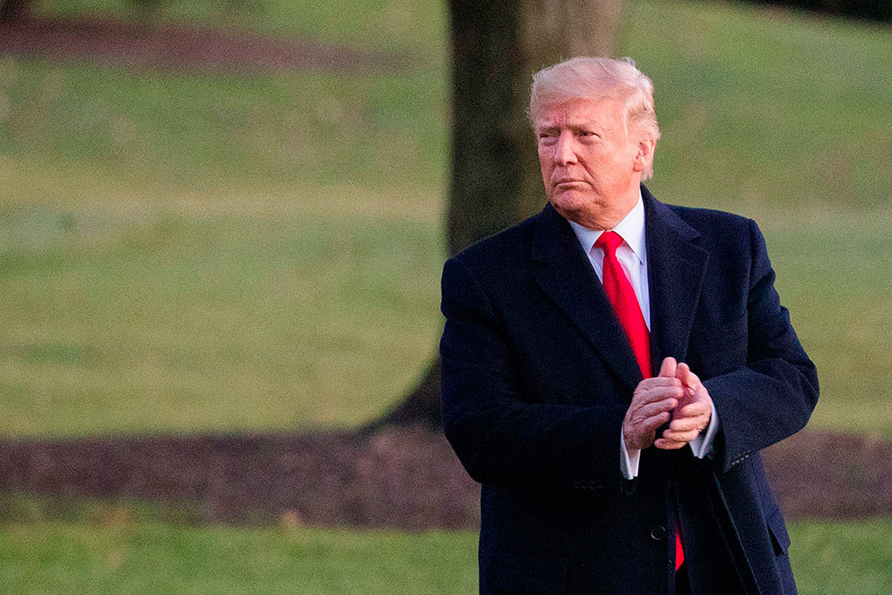 Trump becomes third U.S. president to be impeached