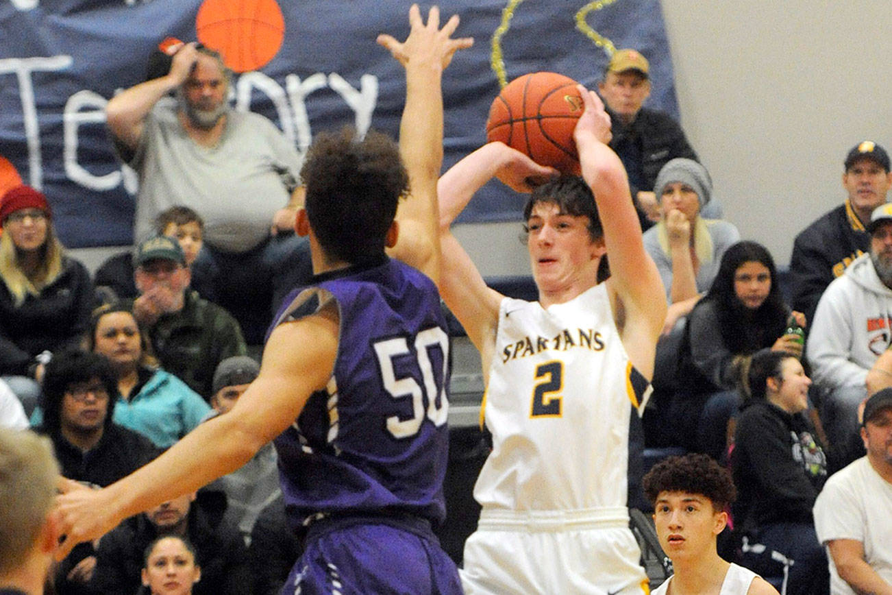 FORKS BASKETBALL: Tough night at the office for Spartans in doubleheader defeats