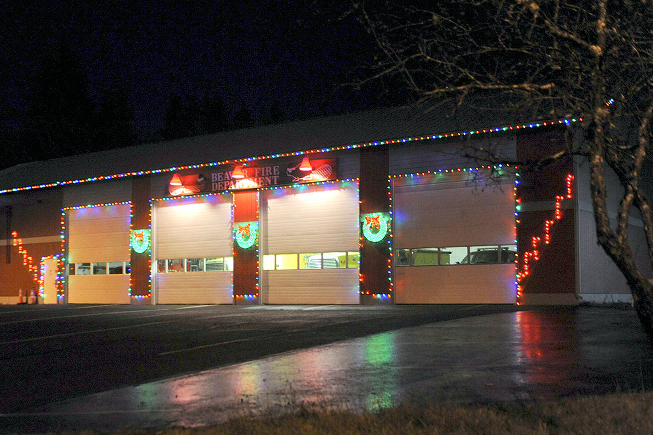 Clallam Fire District No. 1 sets festive scene