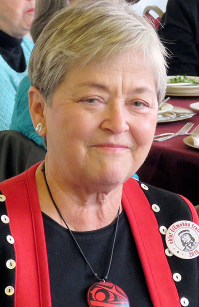 Celeste Dybeck was named 2020 Woman of Excellence for her work on the Chetzemoka Trail project.