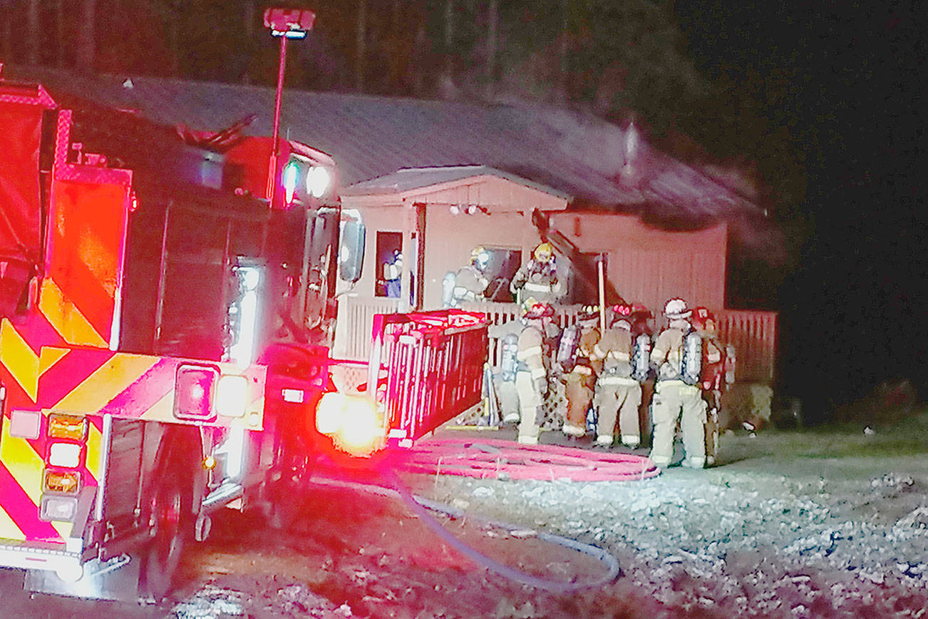 No injuries after chimney fire in Chimacum