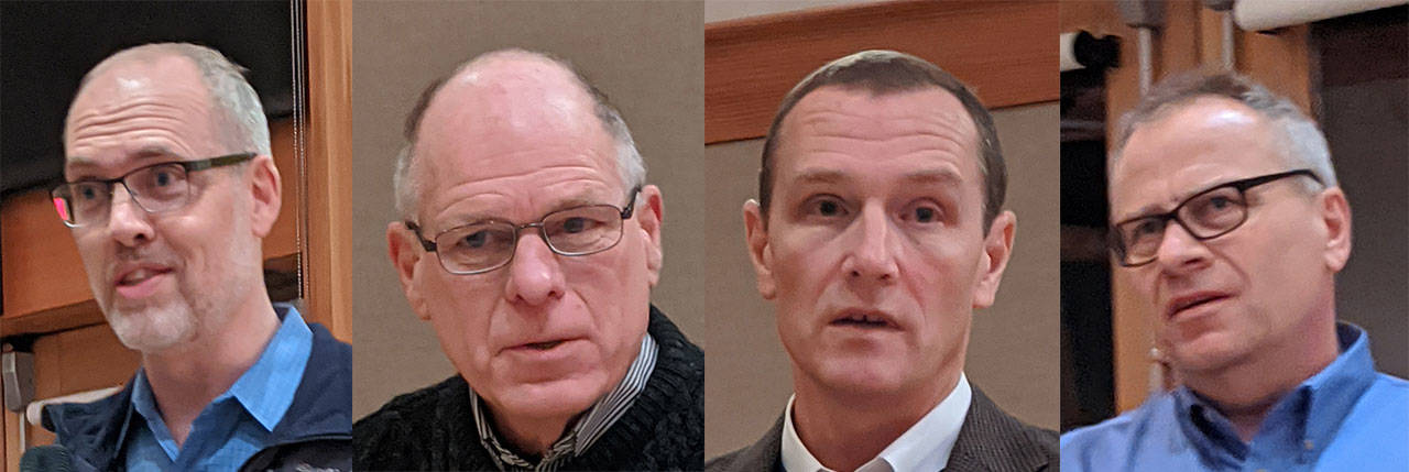 Eron Berg, Andy Haub, Travis Matheson and Tony Warfield