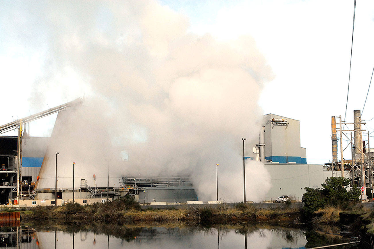 Mill site lets off steam in Port Angeles