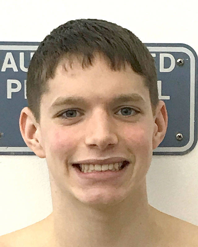 ATHLETE OF THE WEEK: Kaleb Needoba, Sequim boys’ swim team