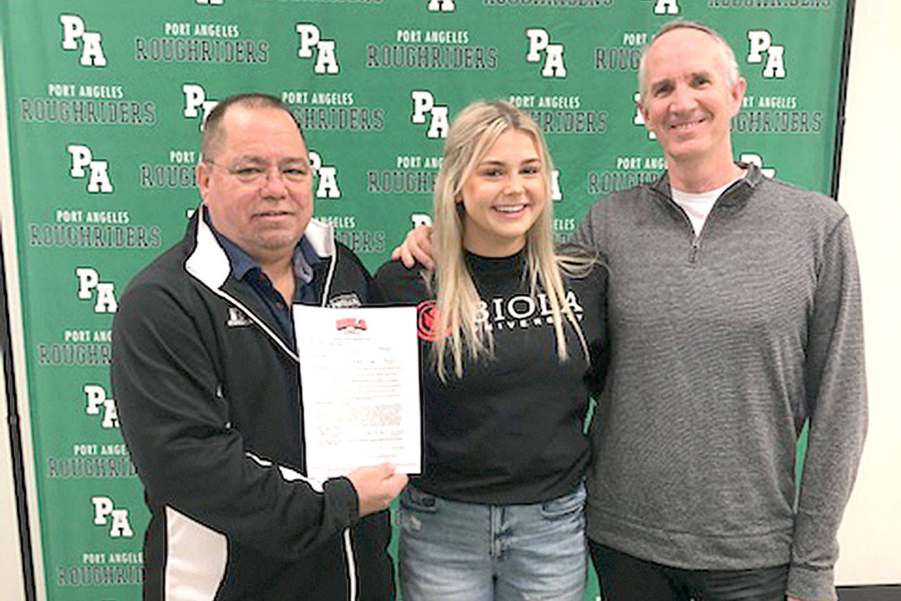 COLLEGE SIGNING: Port Angeles swimmer Kenzie Johnson commits to Biola University