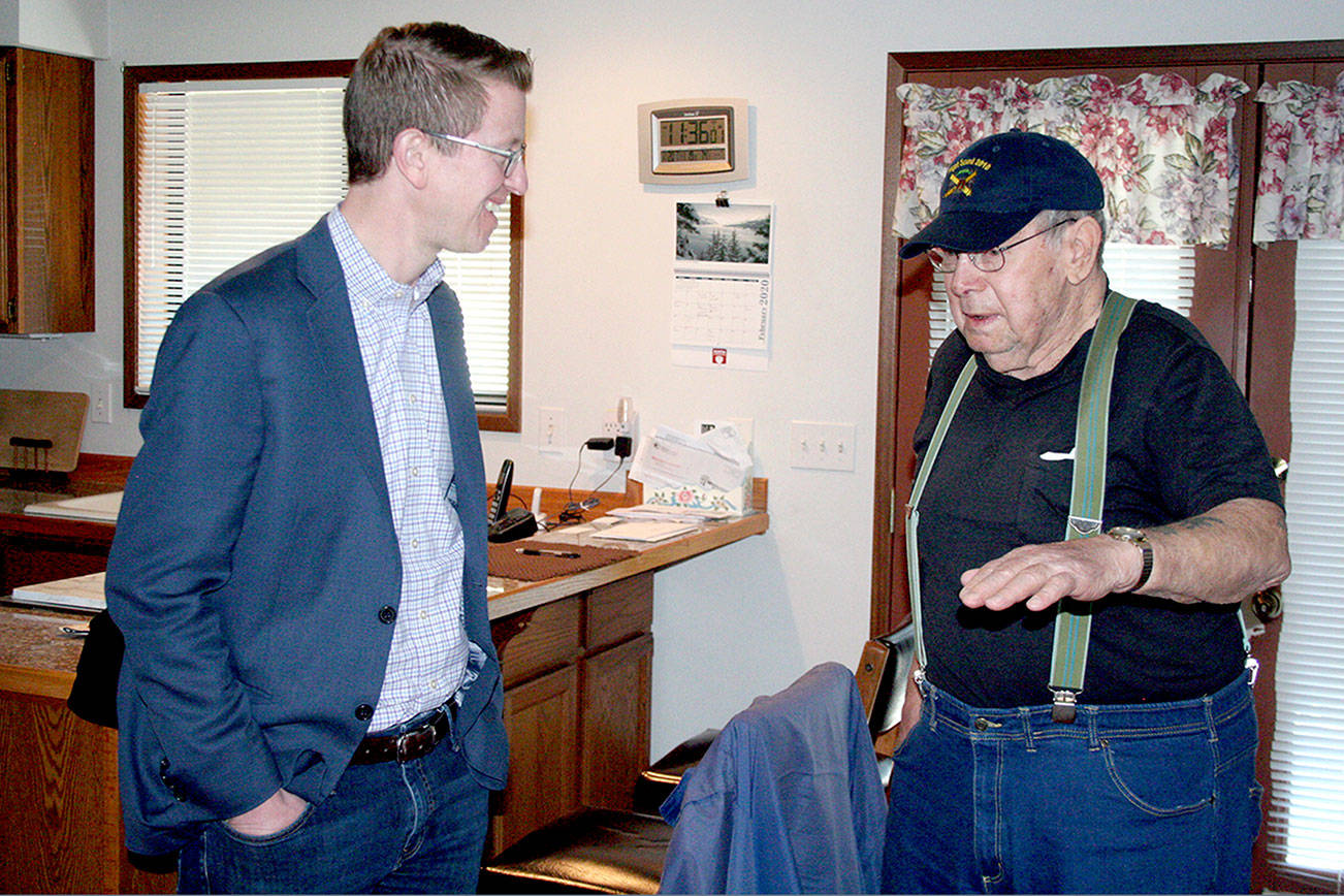 Derek Kilmer says he is working to maintain senior nutrition programs