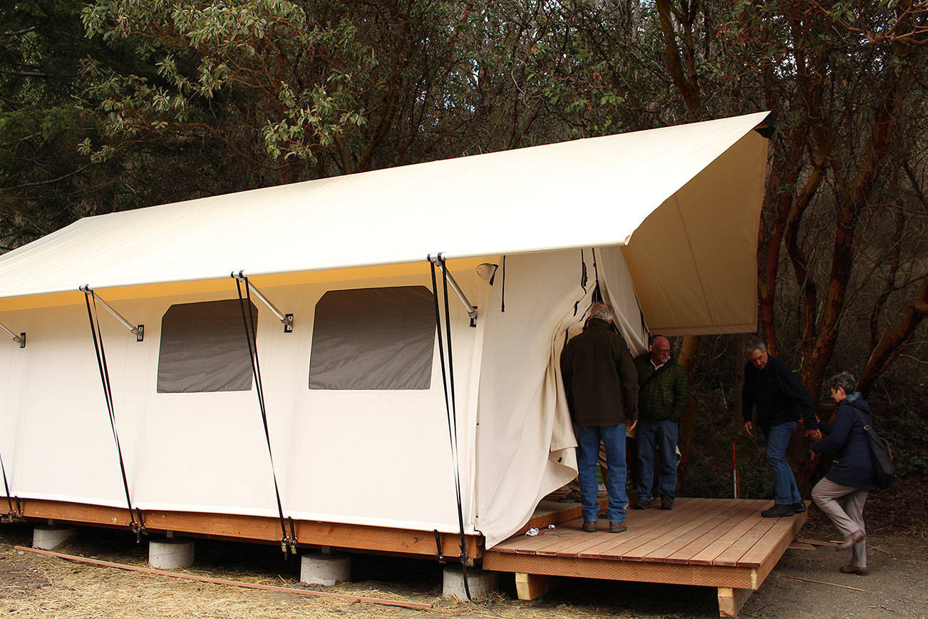 Fort Worden Public Development Authority hoping for June glamping opening