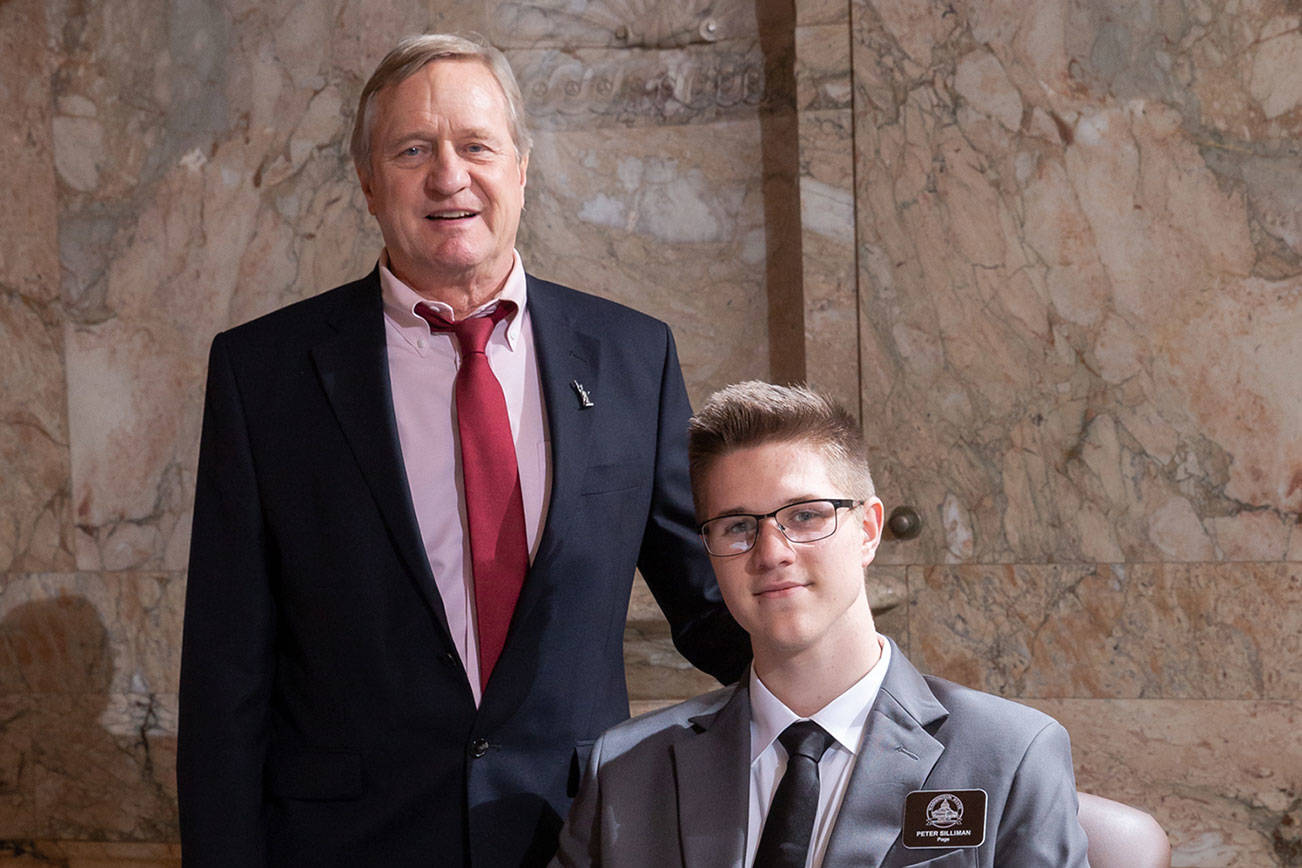 Sequim teen serves as state House page