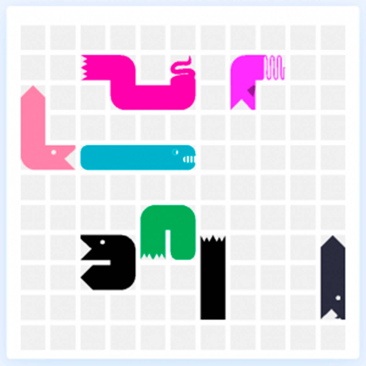 Battlesnake is a fresh take on the old arcade game Snake where players use coding and artificial intelligence to attack other snakes. (Gage Pacifera)