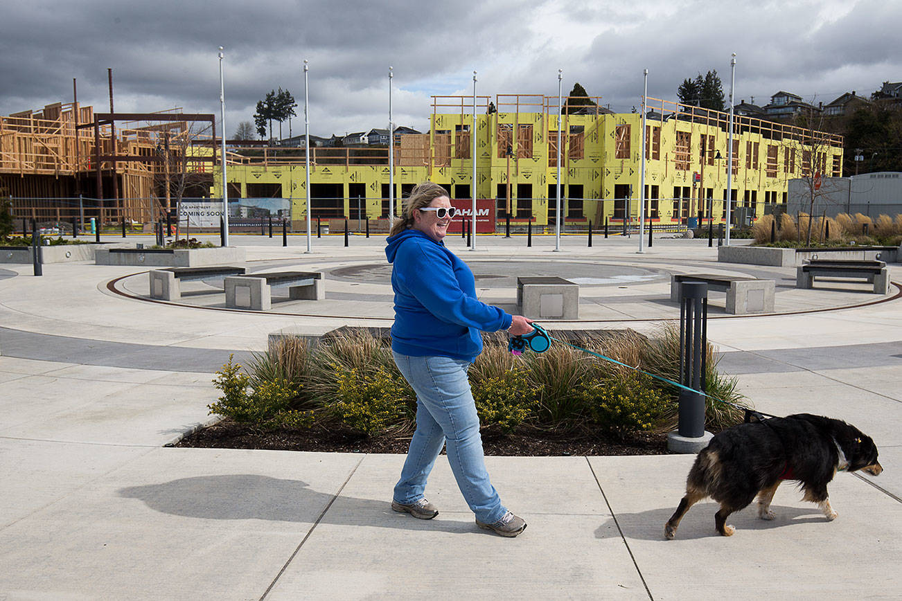 Most building sites have shut down, but there are exceptions