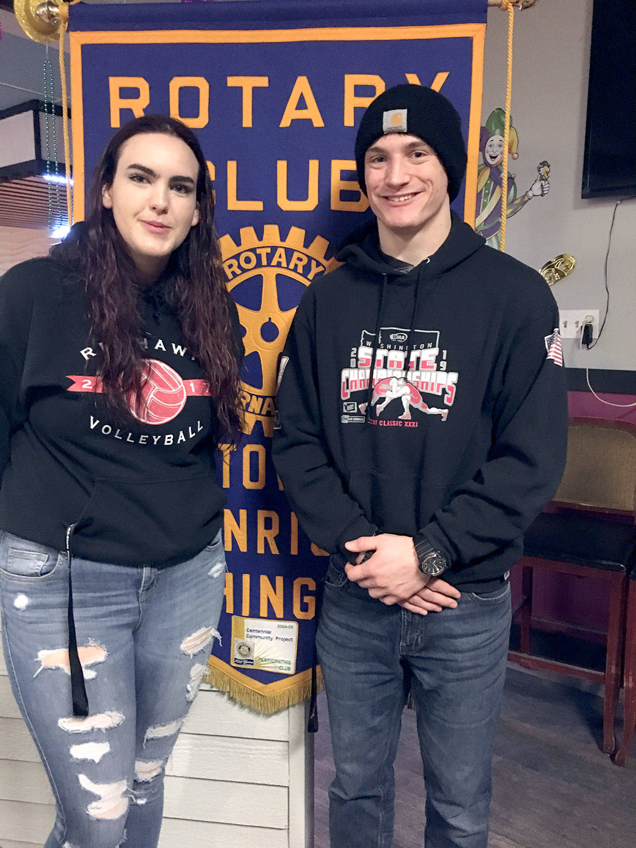 Port Townsend Sunrise Rotary Students of the Month