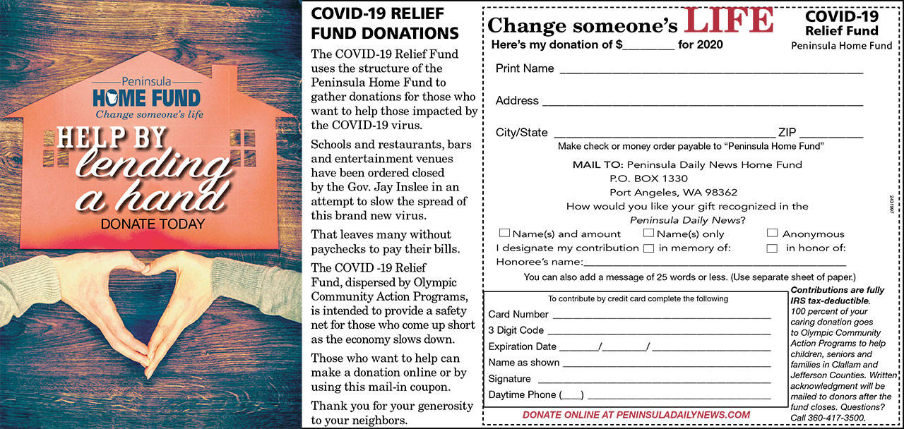 COVID-19 Relief Fund growing