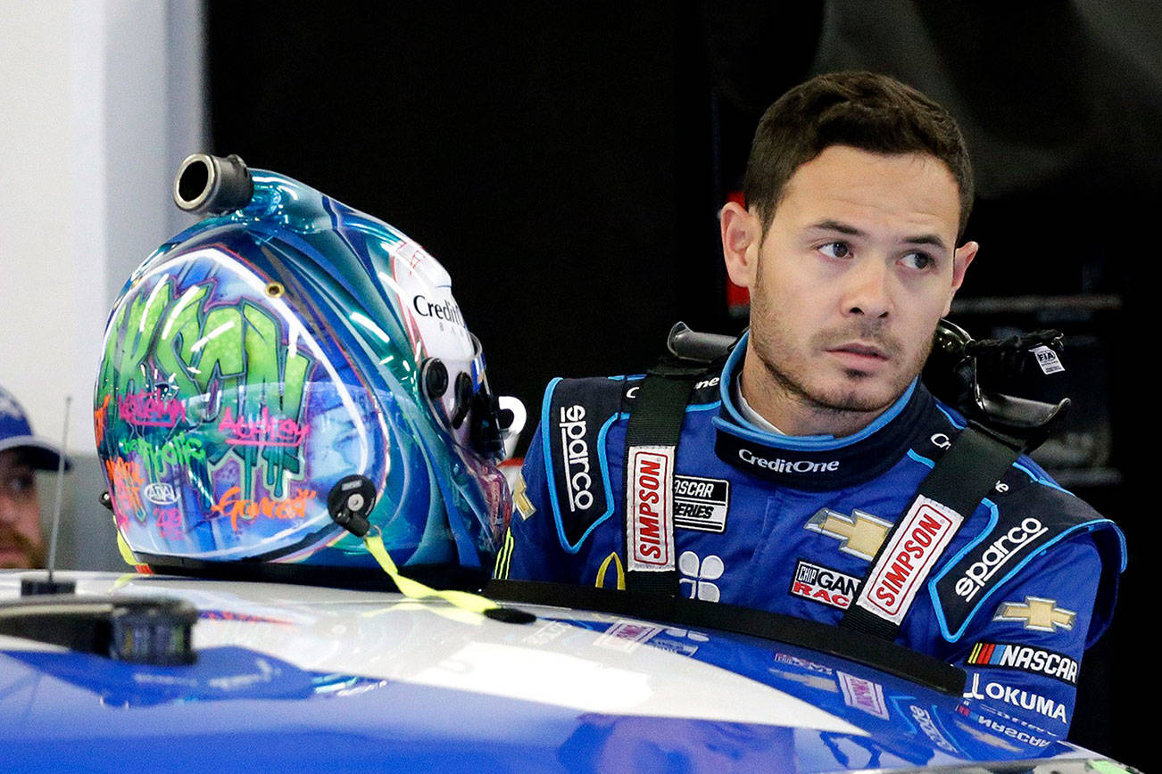 NASCAR driver Larson suspended over racial slur