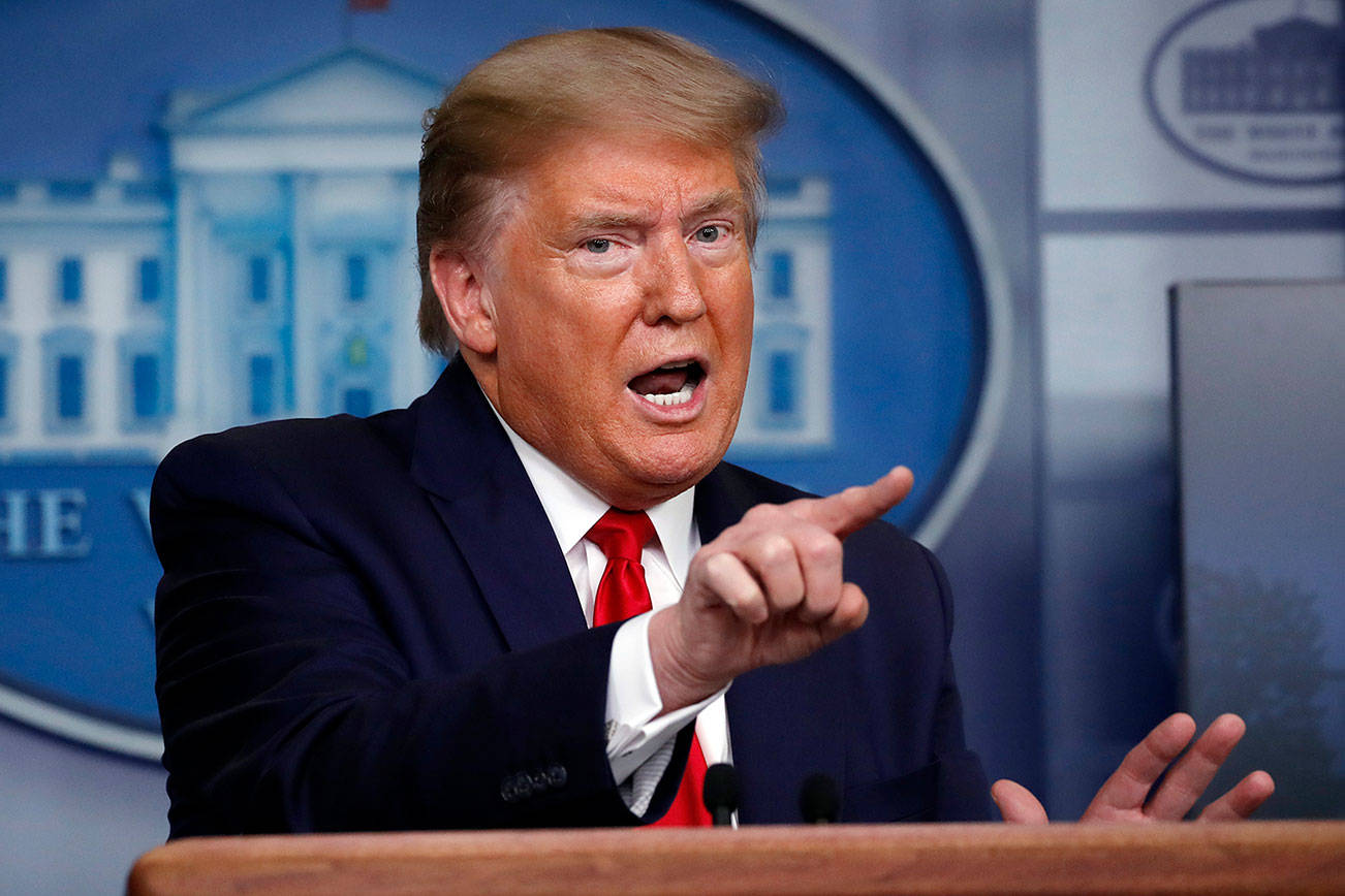 Trump claims ‘total’ authority, over governors, to reopen economy