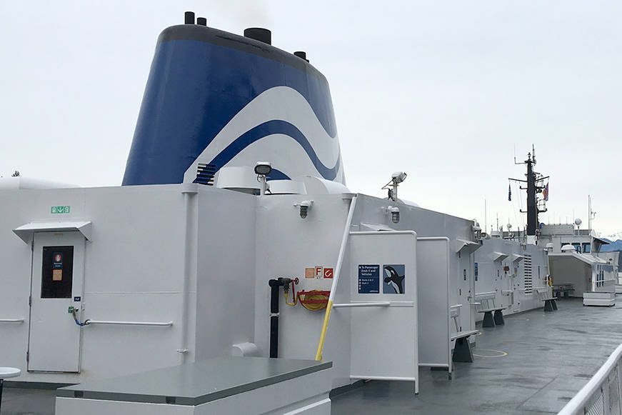 A BC Ferries vessel departing Horseshoe Bay. (News Bulletin file photo)
