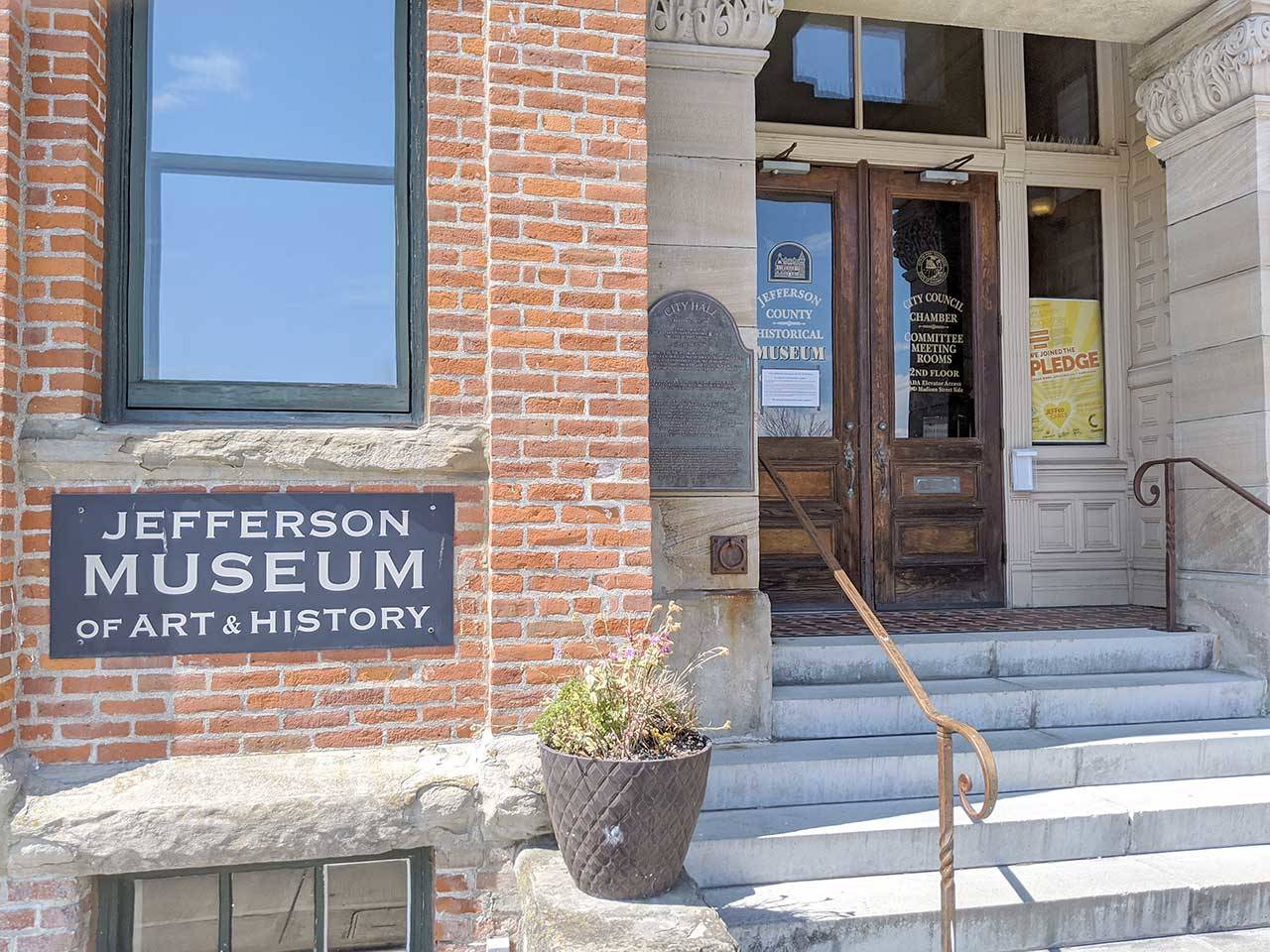 As a result of the COVID-19 pandemic, the Jefferson Museum of Art & History has been closed since March and will remain closed until Jefferson County enters Phase 3 of the state’s Safe Start plan. The Jefferson County Historical Society, which runs the museum, receives two grants from the county’s Hotel-Motel Lodging Tax fund each year, one to staff and advertise the museum and the other to staff the Olympic Peninsula Gateway Visitor Center. (Zach Jablonski/Peninsula Daily News)