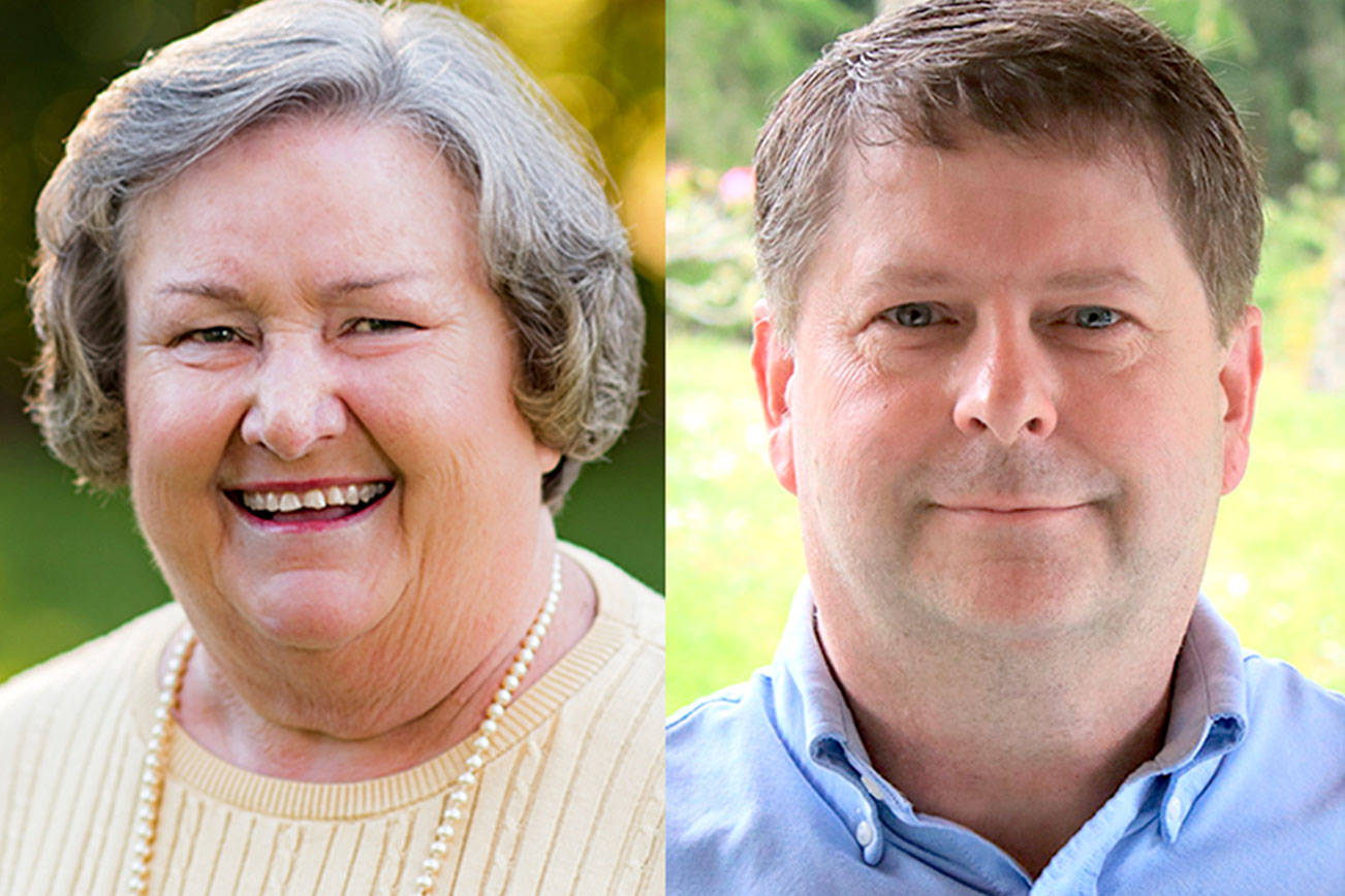 Two candidates answer questions at Clallam PUD forum