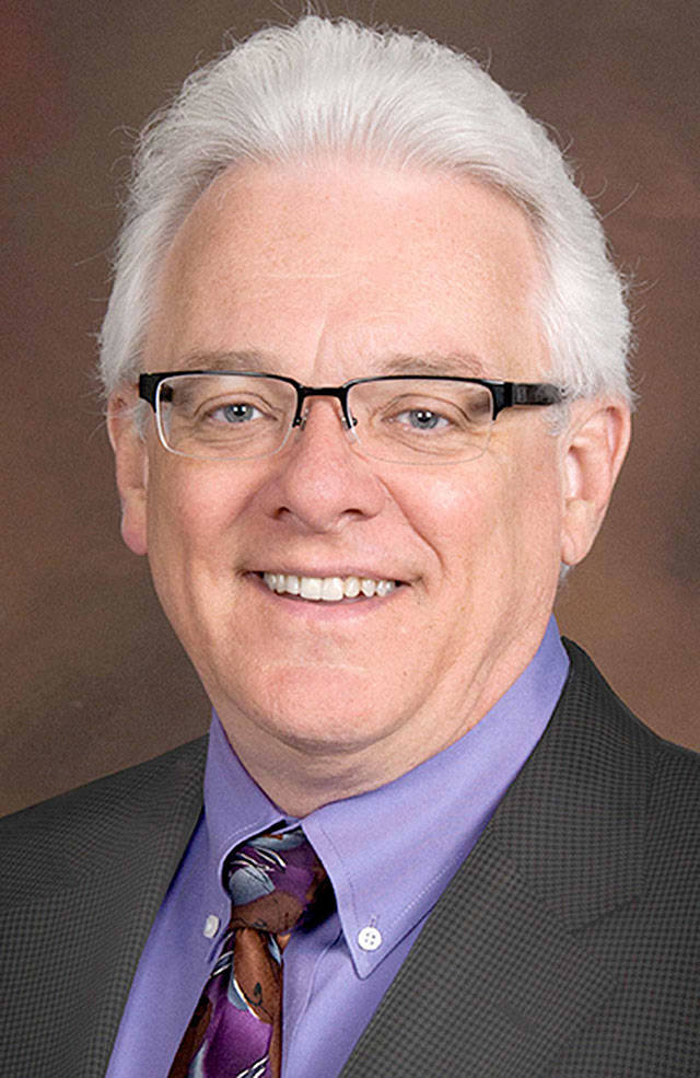 Peninsula College President Luke Robins.