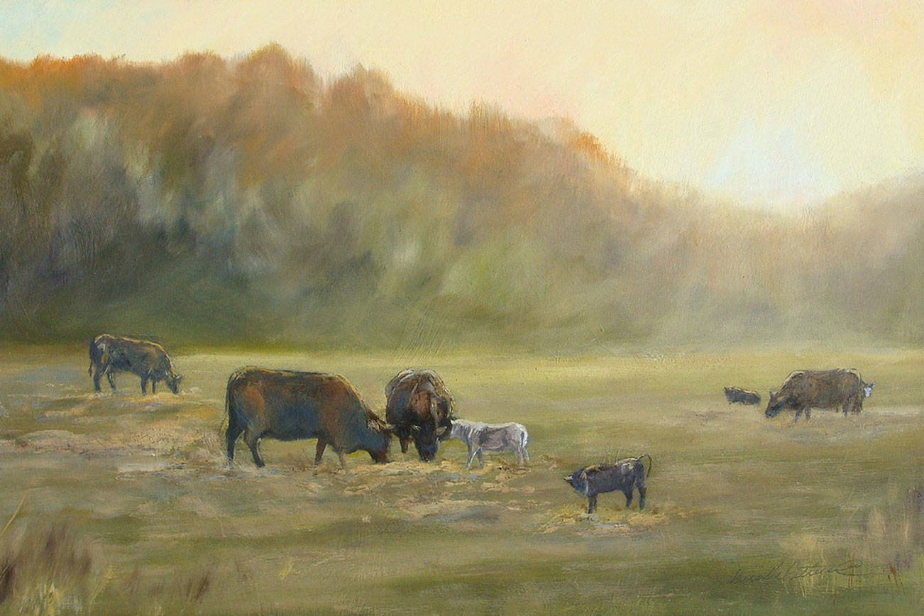 Patterson, Peninsula Scribes ehxibit work at Blue Whole Gallery in September