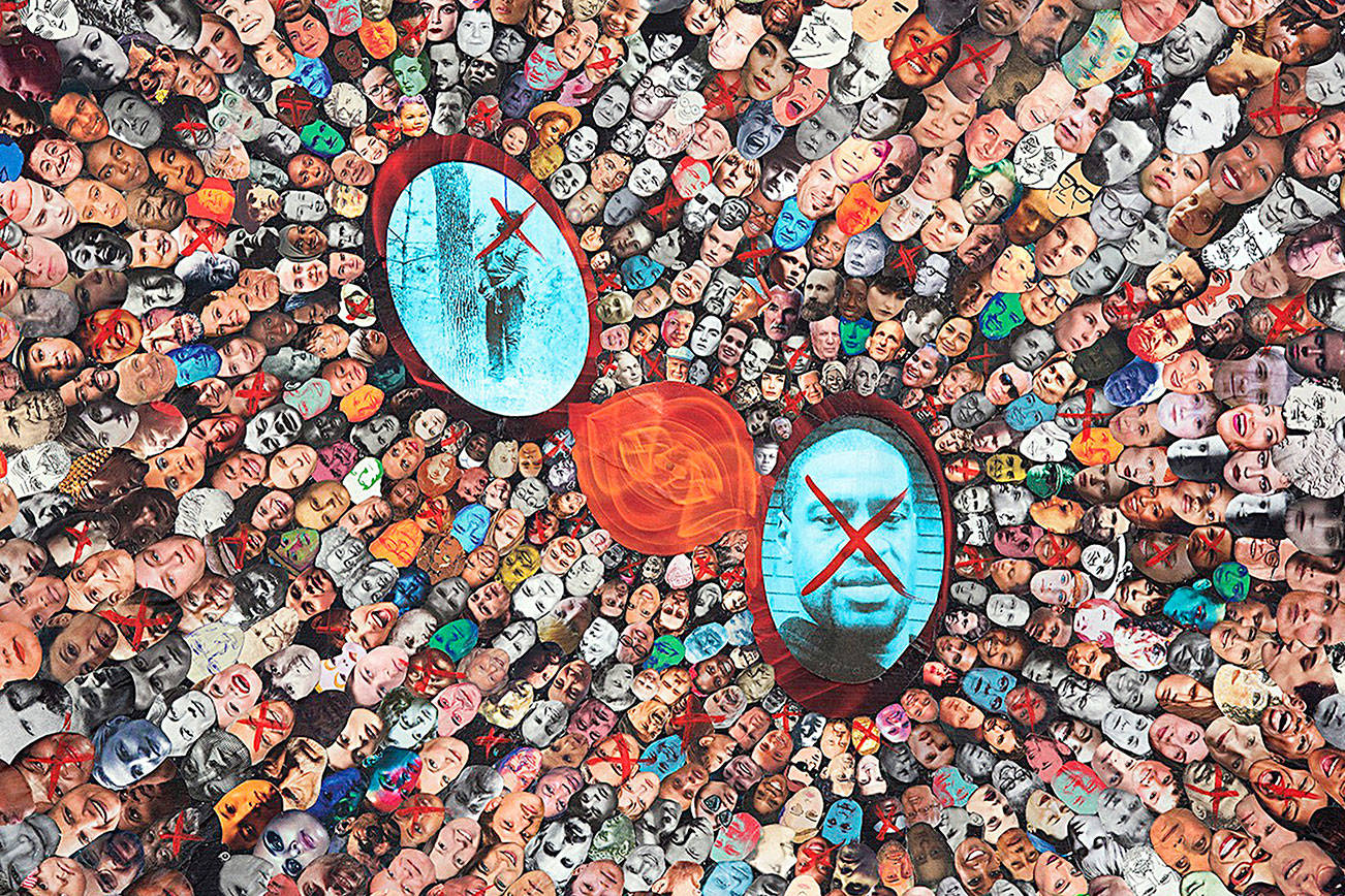 Collage, oil paintings featured at Port Townsend Gallery