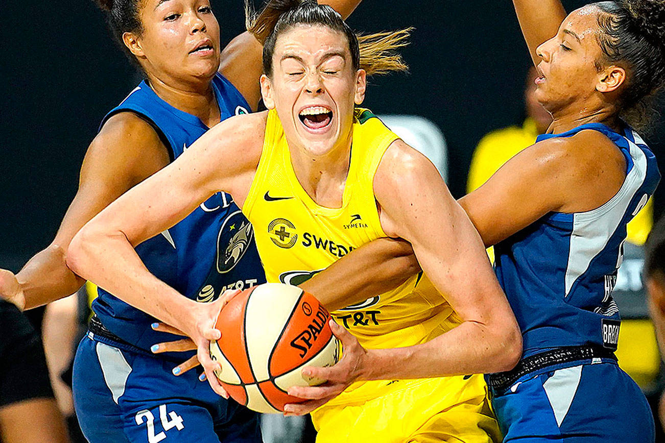 AP SPORTS BRIEFS: Seattle Storm in WNBA Finals; Mariners lose finale