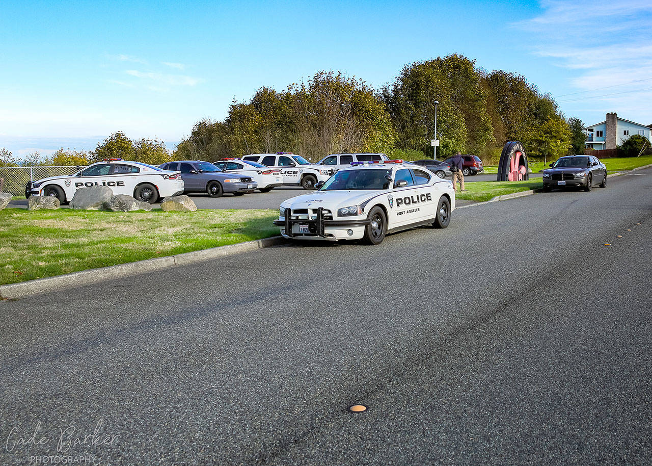 A dog’s remains were located Wednesday, Oct. 14, 2020, at a beach near Marine Drive in Port Angeles. (Barker Photography)