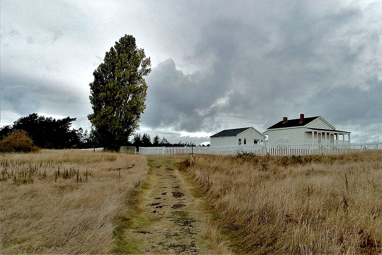 The officers' quarters at American Camp on the southern tip of San Juan Island. (Pierre LaBossiere/Peninsula Daily News)