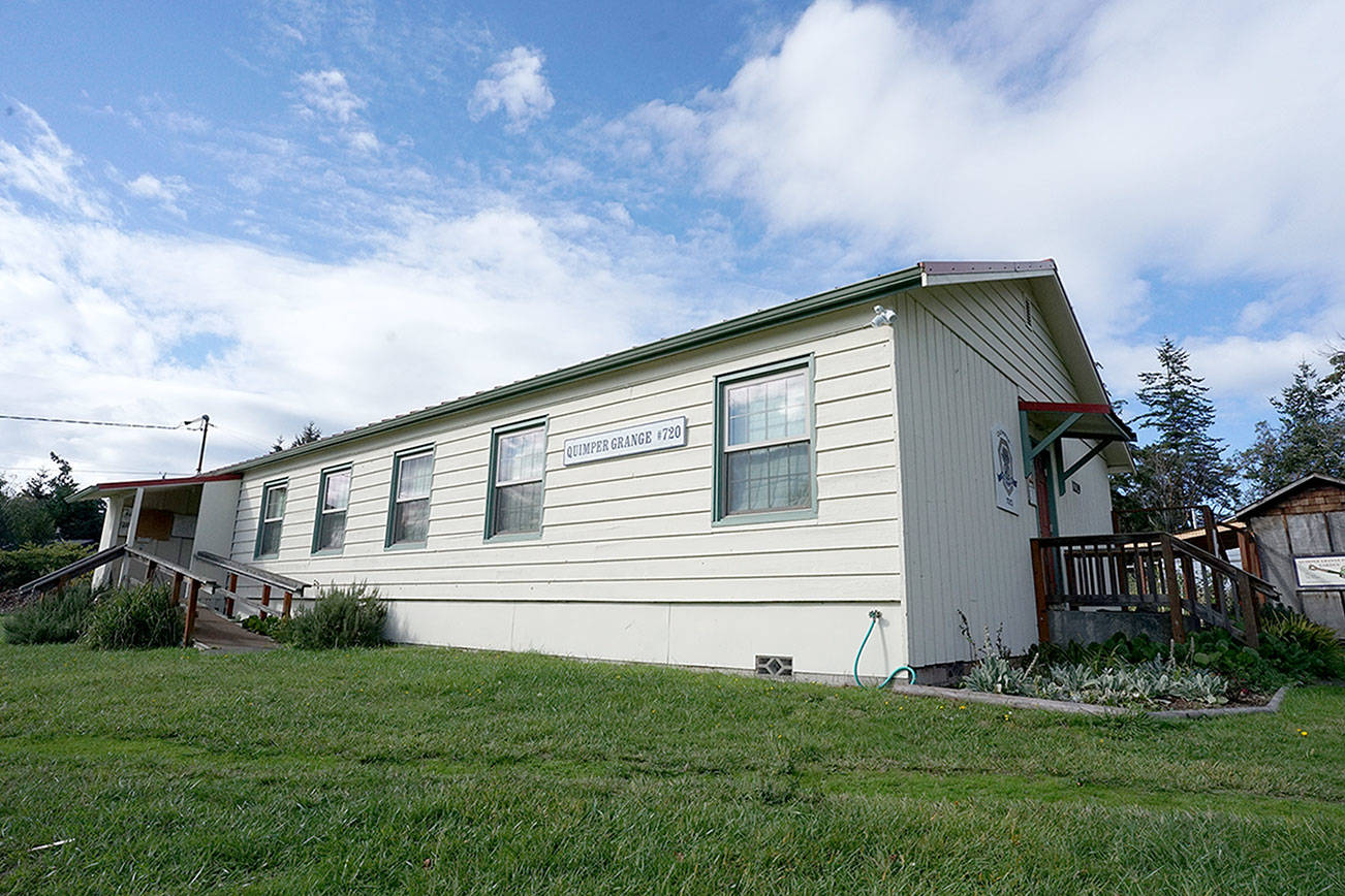Organizers for the Quimper Grange, a Port Townsend nonprofit, are seeking a $5,000 grant from the Jefferson Community Foundation to pay for a ventilationsystem that will allow it to reopen at 30 percent capacity, or 45people. (Nicholas Johnson/Peninsula Daily News)