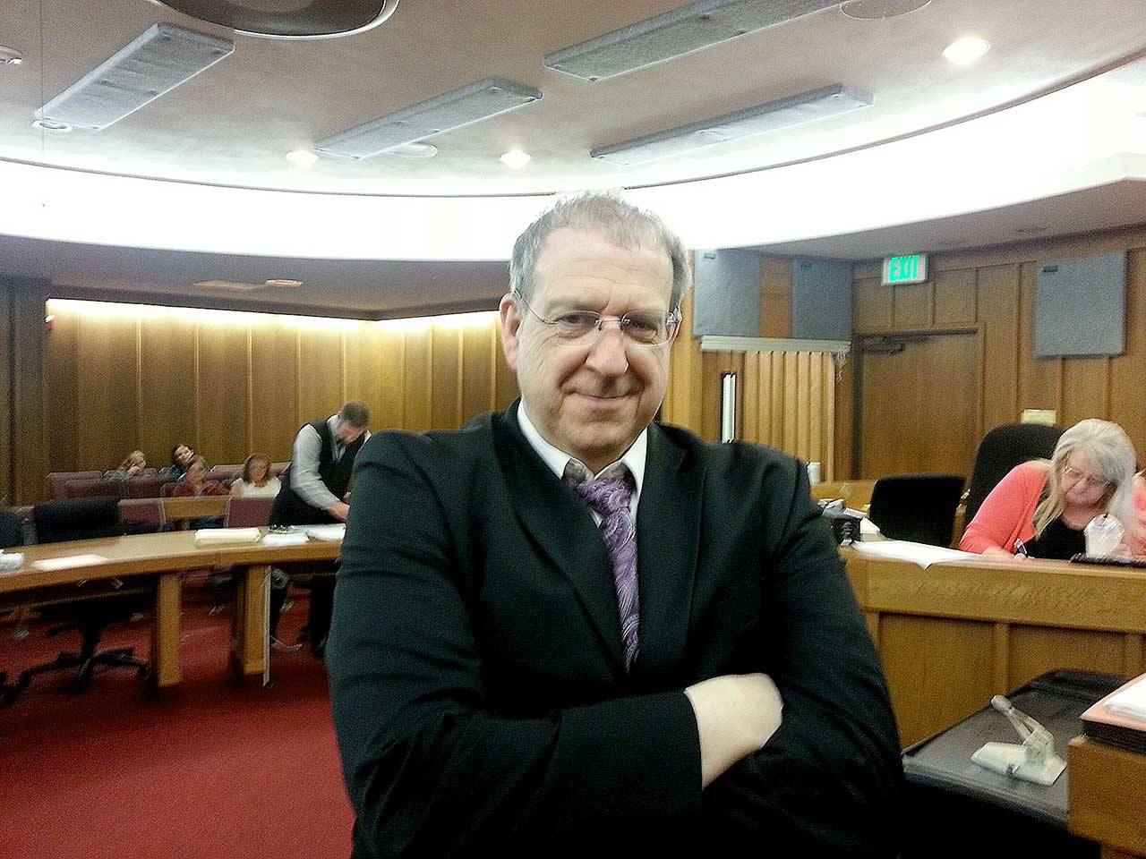 Clallam County commissioners voted to refer Charles “Bruce” Hanify to the Human Resources department as a candidate to replace retiring District Court Judge Erik Rohrer.