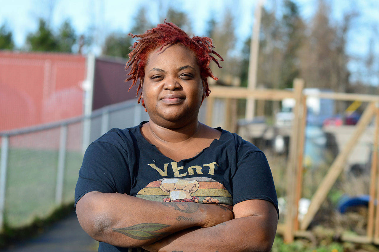 Singer and chef Grace Love is embarking on new ventures in 2021, including pay-what-you-can pop-up lunches, a biscuit-mix challenge and, she hopes, a kitchen of her own. (Diane Urbani de la Paz/Peninsula Daily News)