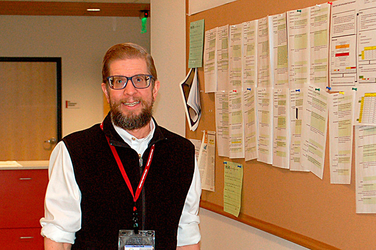 Sequim City Manager Charlie Bush, seen here in Feb. 2020, tentatively will stop his role for the city sometime in February depending on when he signs his resignation and severance agreement. Some city councilors called for his resignation on Jan. 11 leading to a 4-2 vote and again on Jan. 25 for the agreement. (File photo by Matthew Nash/Olympic Peninsula News Group)