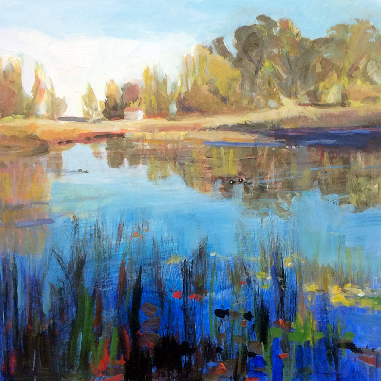 “Refuge” by Marian Morris, is among the pieces on display at the Northwind Art Gallery.