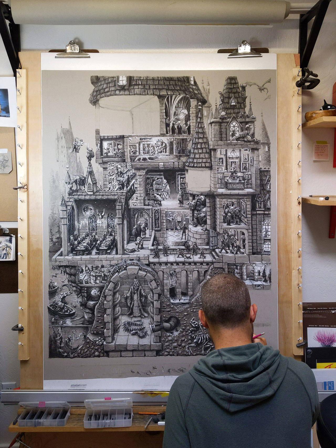 Lance Snider is the featured artist at Harbor Art Gallery In Port Angeles in March and April.