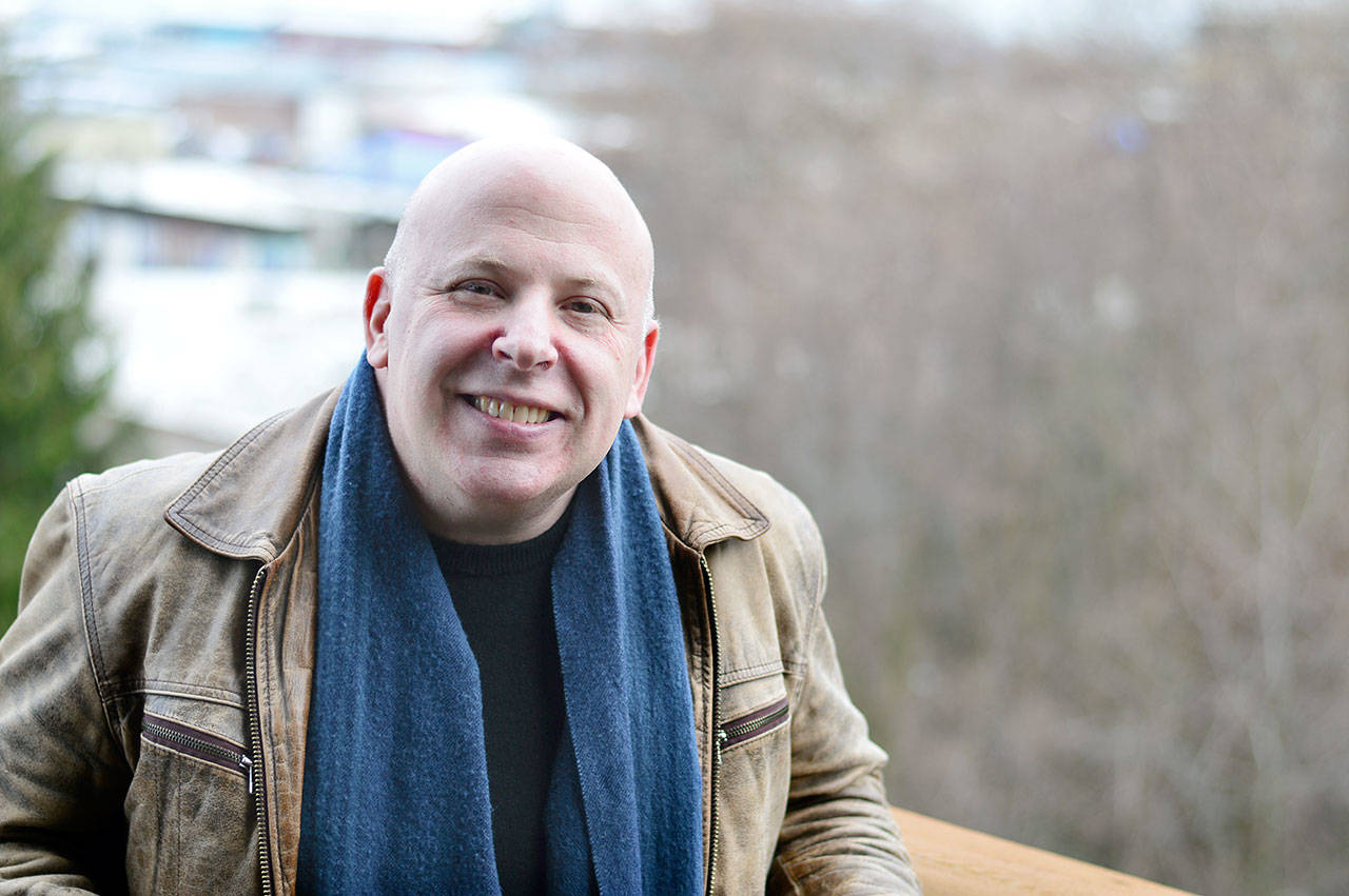 Port Angeles Symphony conductor and music director Jonathan Pasternack offers virtual music lessons — in a topic of the high bidder’s choice — during tonight’s Applause! Auction. (Diane Urbani de la Paz/Peninsula Daily News)