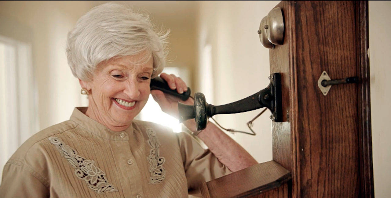 Photo courtesy CJS Films
“Miss Lillian: More than a President’s Mother,” is a new documentary film inspired by Carol Swarbrick Dries of Sequim’s one-woman show. The movie is part of the online Cinejoy film festival this Saturday through
March 30.