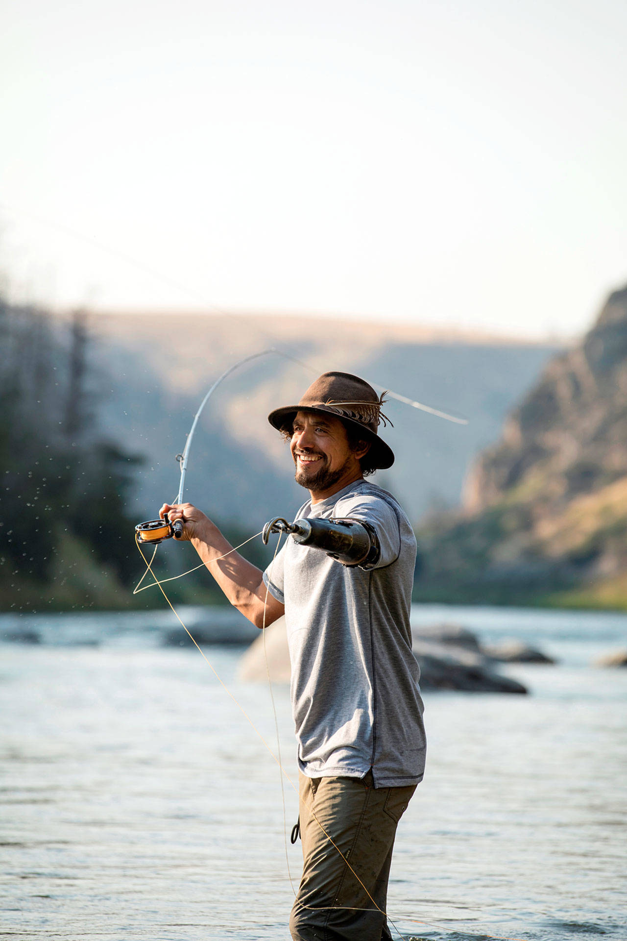 Eduardo Garcia returned to outdoor pursuits after a devastating injury in “Charged,” the Port Townsend Film Festival Pic for April. (photo courtesy of Port Townsend Film Festival and Implement Productions)