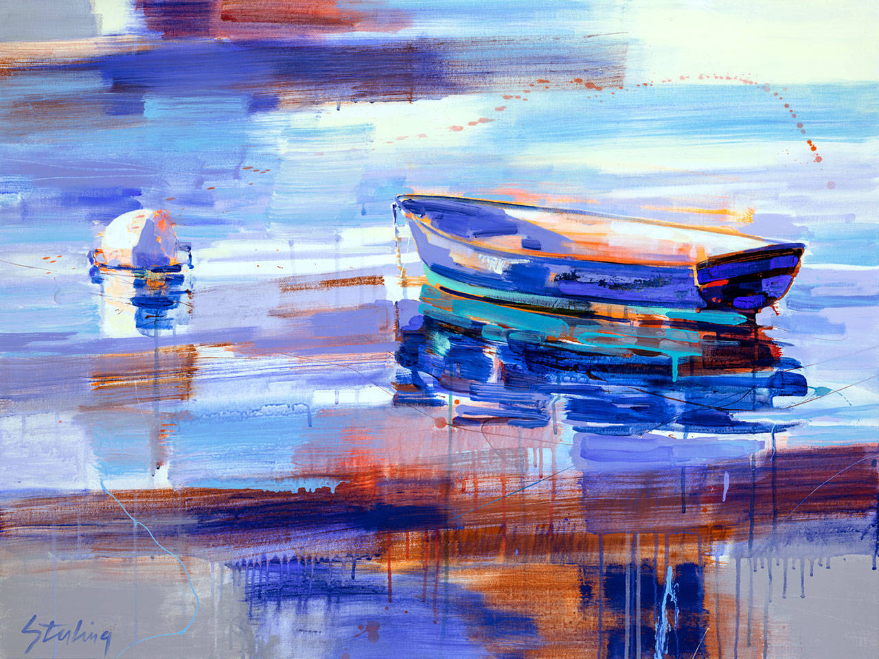 “Passing Cloud,” by Sydni Sterling, is featured in Artist Showcase 2021.