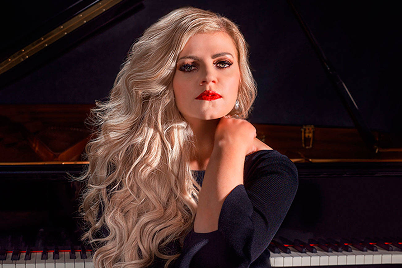 Sequim composer Jennifer Thomas' songs continue to be used by professional figure skaters, including three competitors at the 2021 World Figure Skating Championships in Stockholm, Sweden in late March. Her songs were a part of routines that helped Belgium, Japan and South Korea qualify spots at the 2022 Winter Olympics. Photo by Ron Southworth