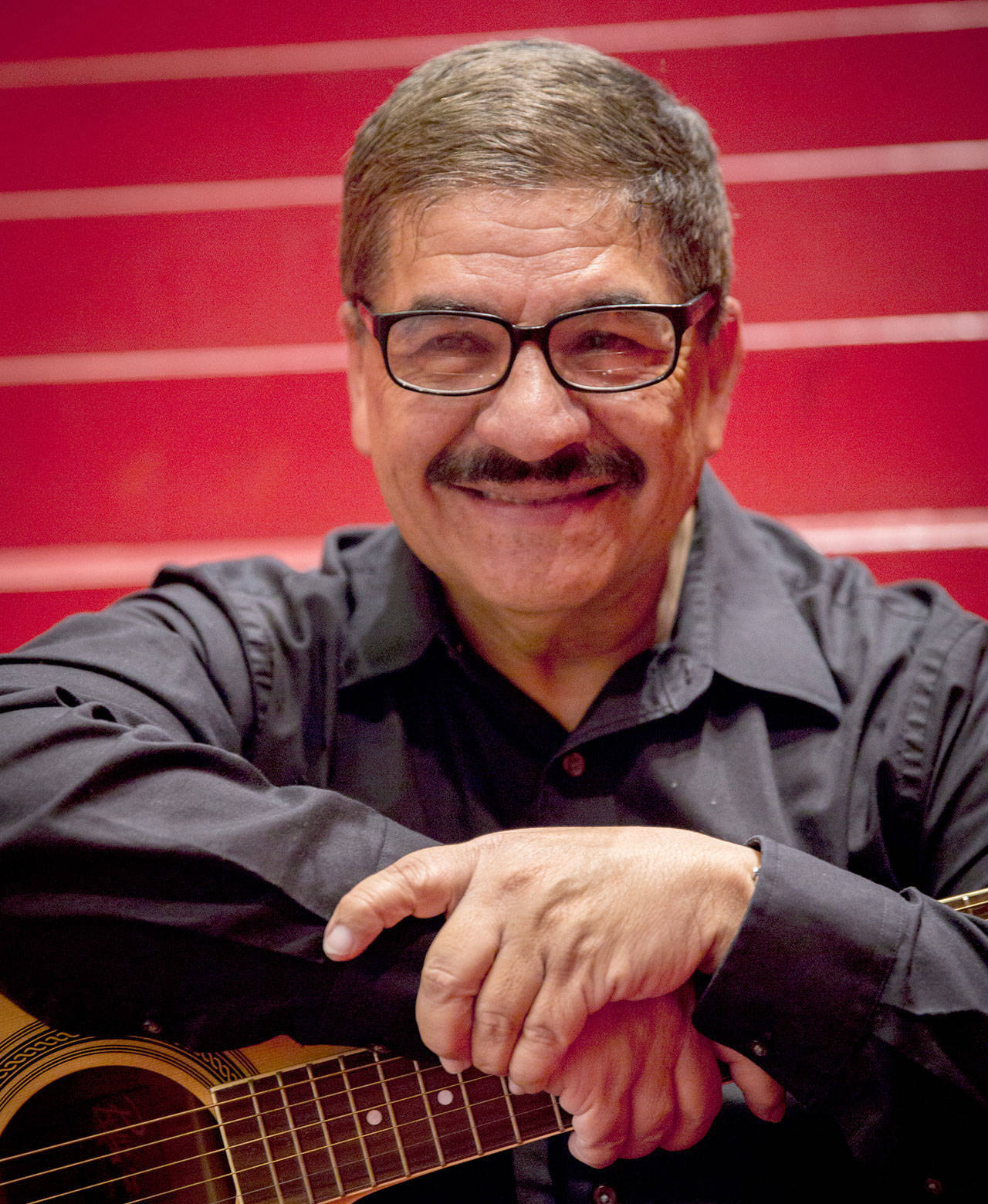 Bilingual children’s performer Marco Cortes helps North Olympic Library System patrons celebrate Día de los Niños/Día de los Libros – Children’s Day/Book Day in late April. Submitted photo
