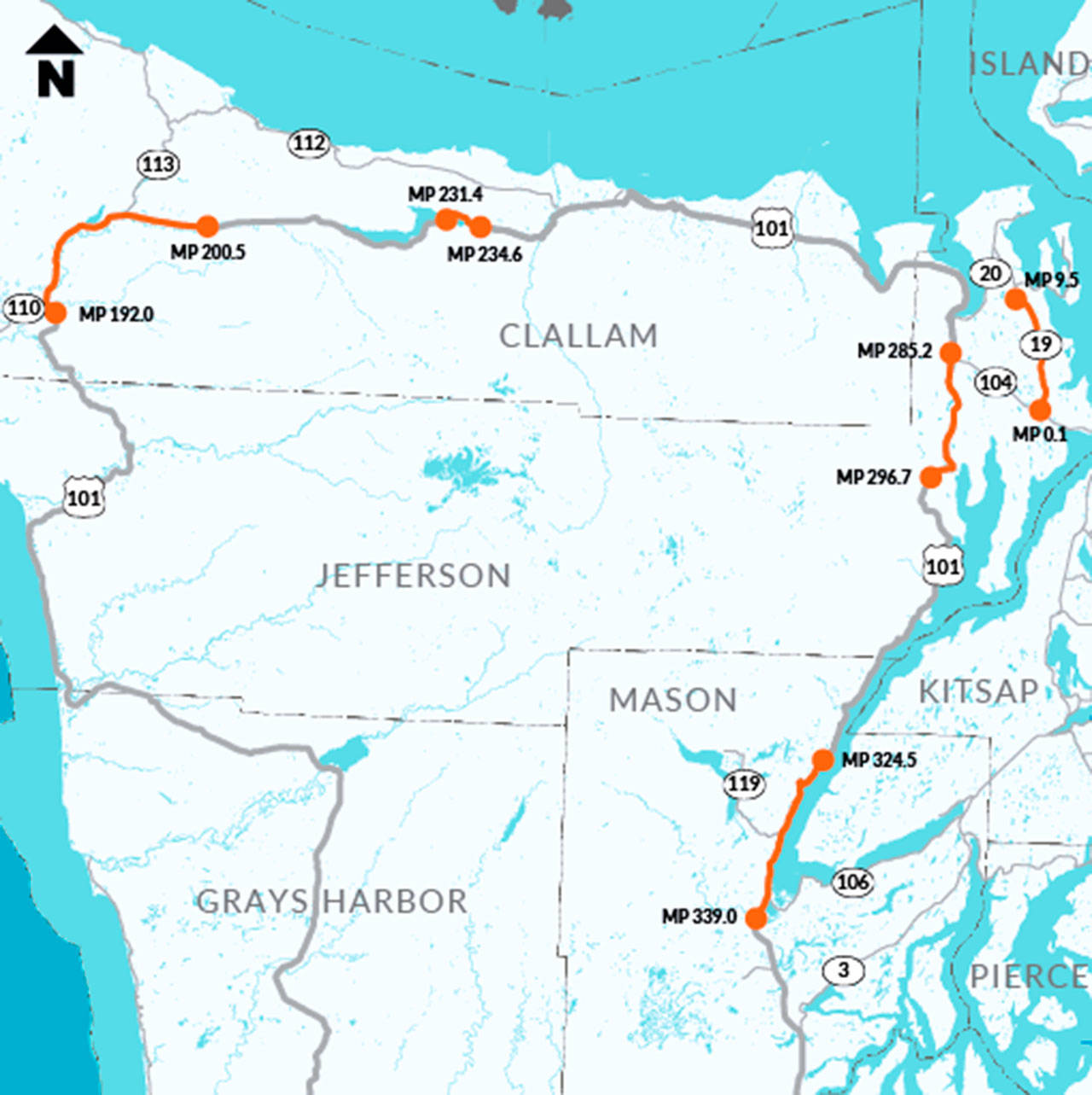Work crews will begin chip sealing and bridge maintenance this summer. (State Department of Transportation)